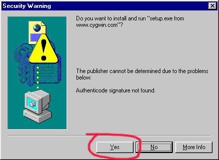 Certificate warning - 11K