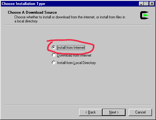 Install from Internet - 9K
