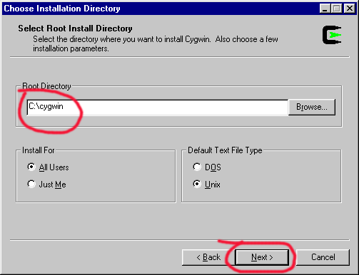 Install directory - 9K