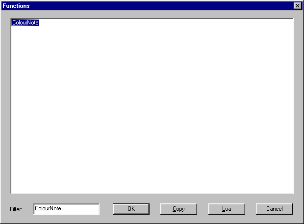 Selected function displayed - 4K