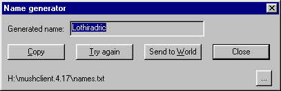 Generated name
